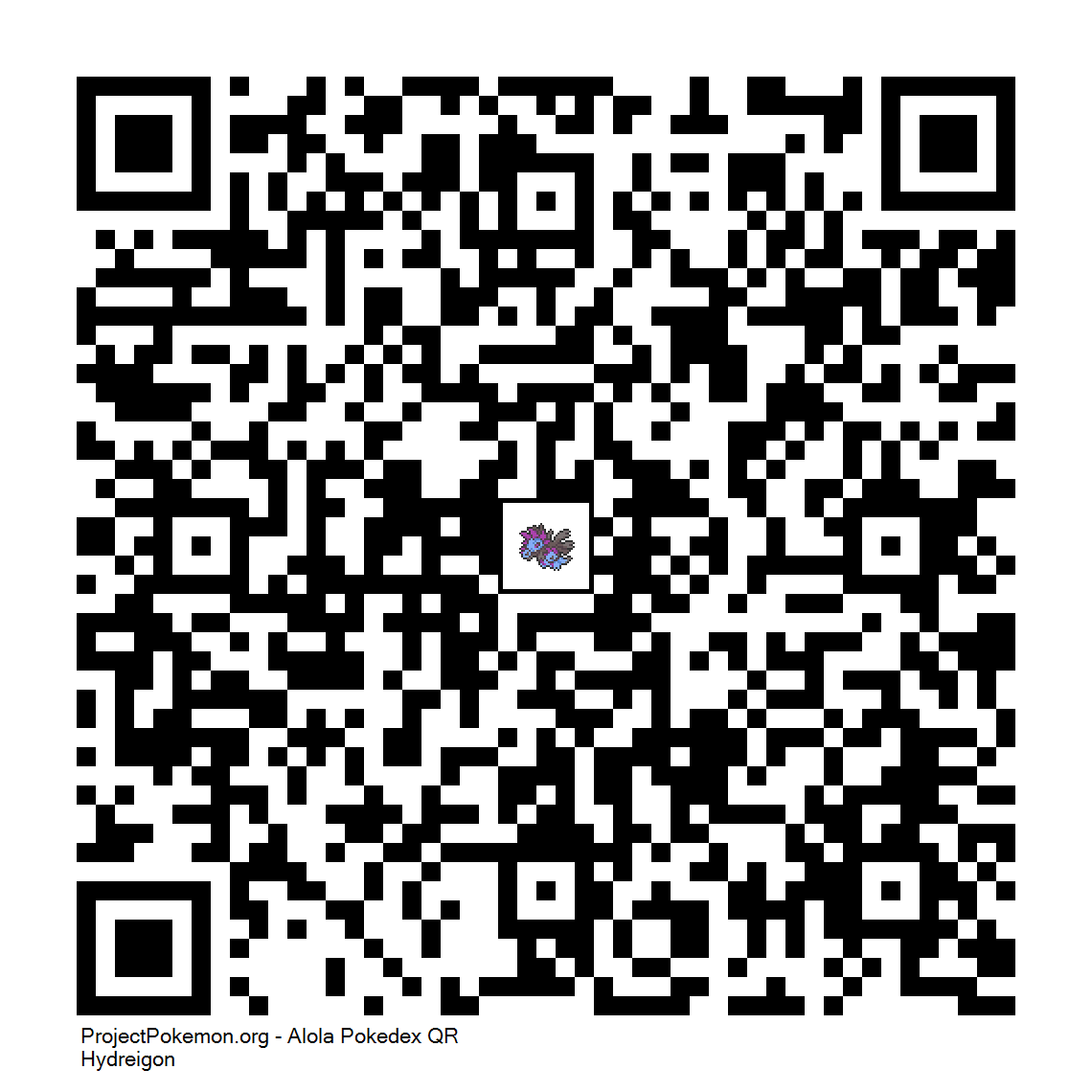 Cdigo QR de Hydreigon